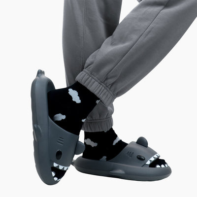 Cloud Sharks - Cushioned Slides for Men