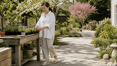 Soft Footbed House Shoes for Cozy Downtime