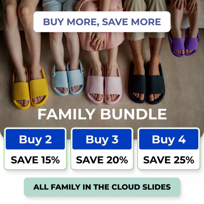 Cushion Slides with Fur - Cloud Slides