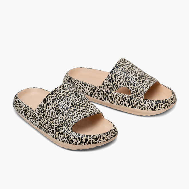 Youth Original Orthopedic Slides - Cloud Slides Leopard