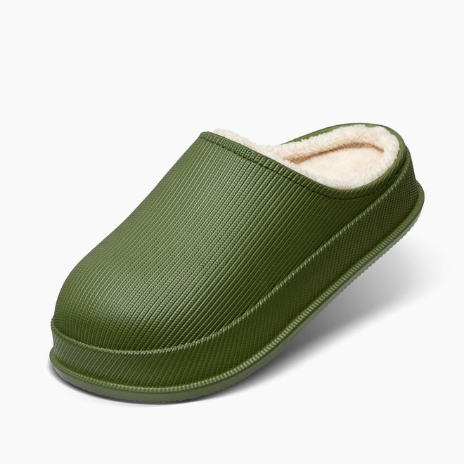 Men's Orthopedic Cushion Slides with Fur - Cloud Slides