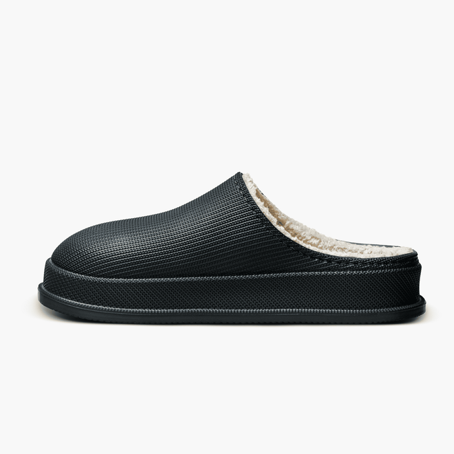 Cloud Slides - Men's Cozy Fur Black