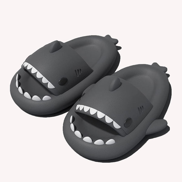 Shark Slides for Kids (Carbon Grey) - Cloud Slides 